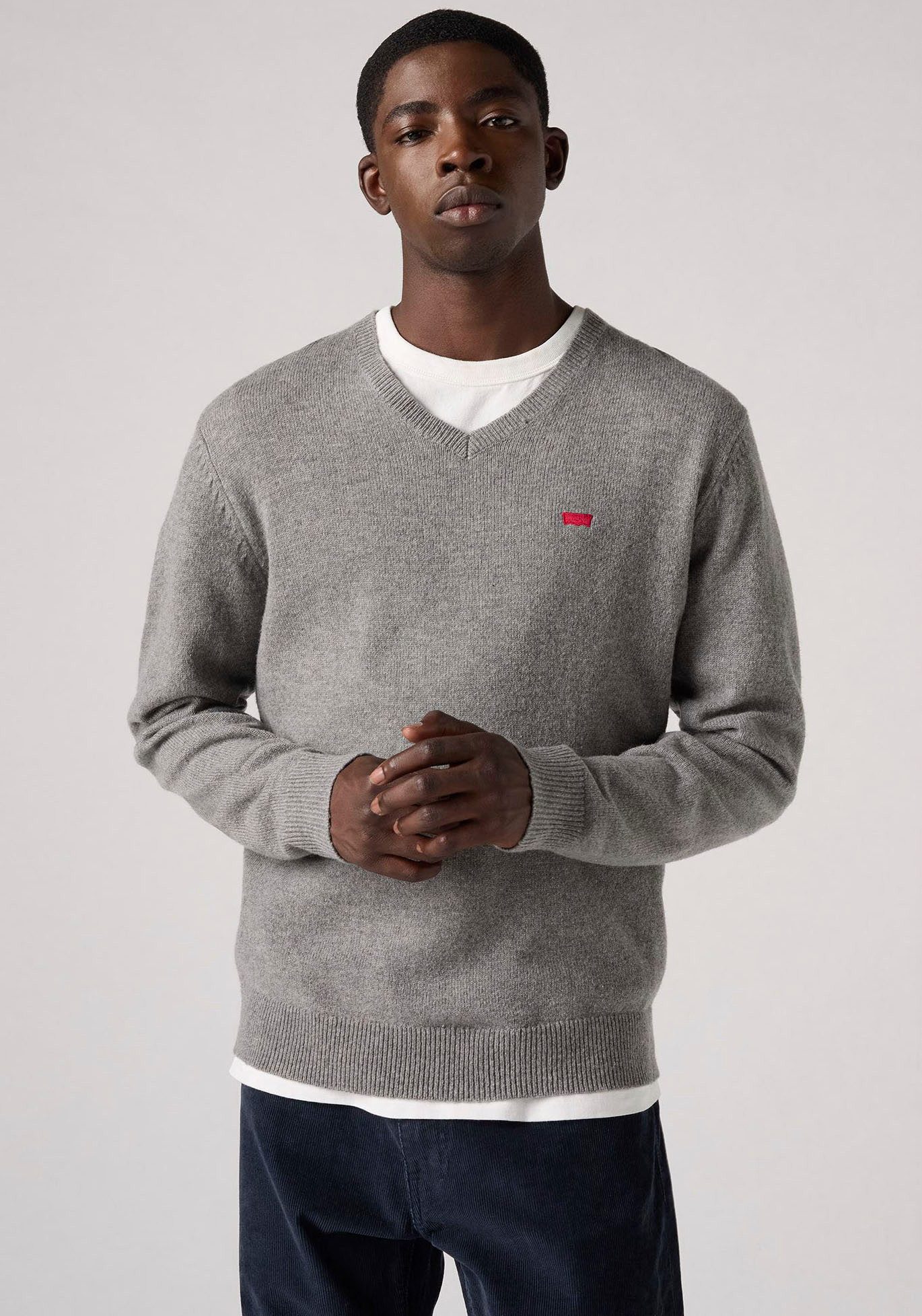 Levi's® V-Ausschnitt-Pullover günstig online kaufen