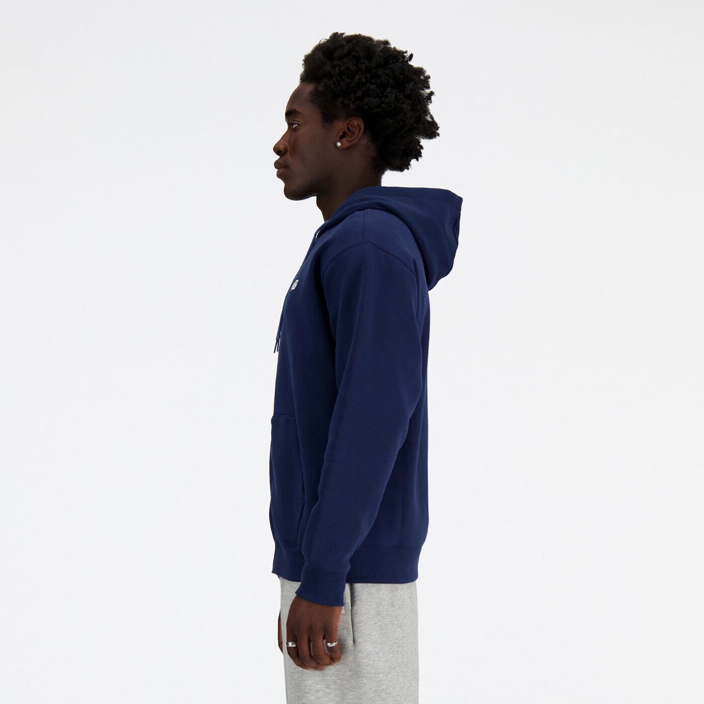 New Balance Skijacke Sport Essentials Logo French Terry Full Zip NNY