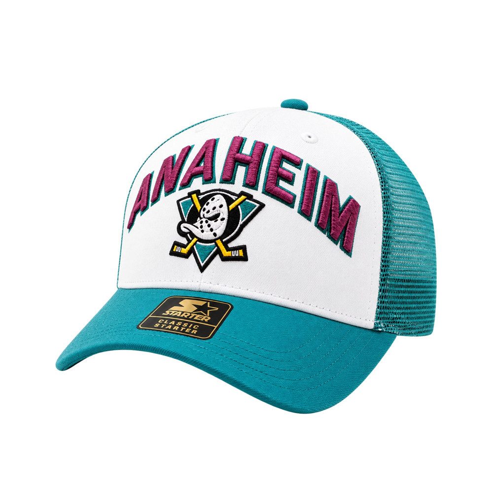 Anaheim Ducks Baseball Cap Anaheim Ducks Starter "Penalty Trucker Cap