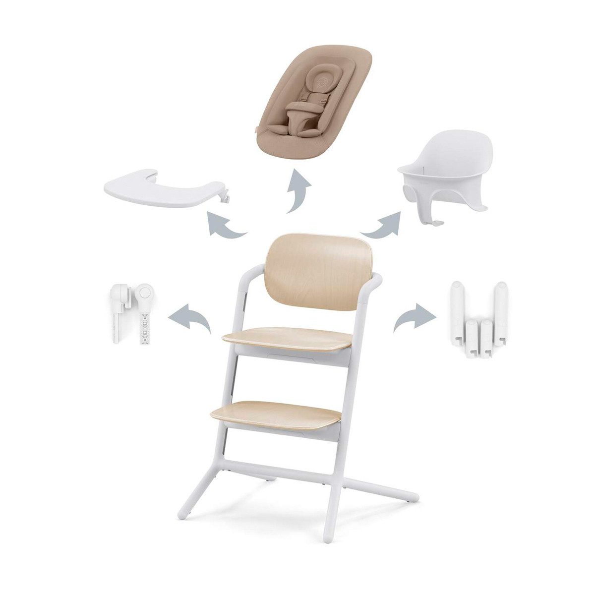 Cybex Hochstuhl Cybex Lemo 4in1 Hochstuhl günstig online kaufen