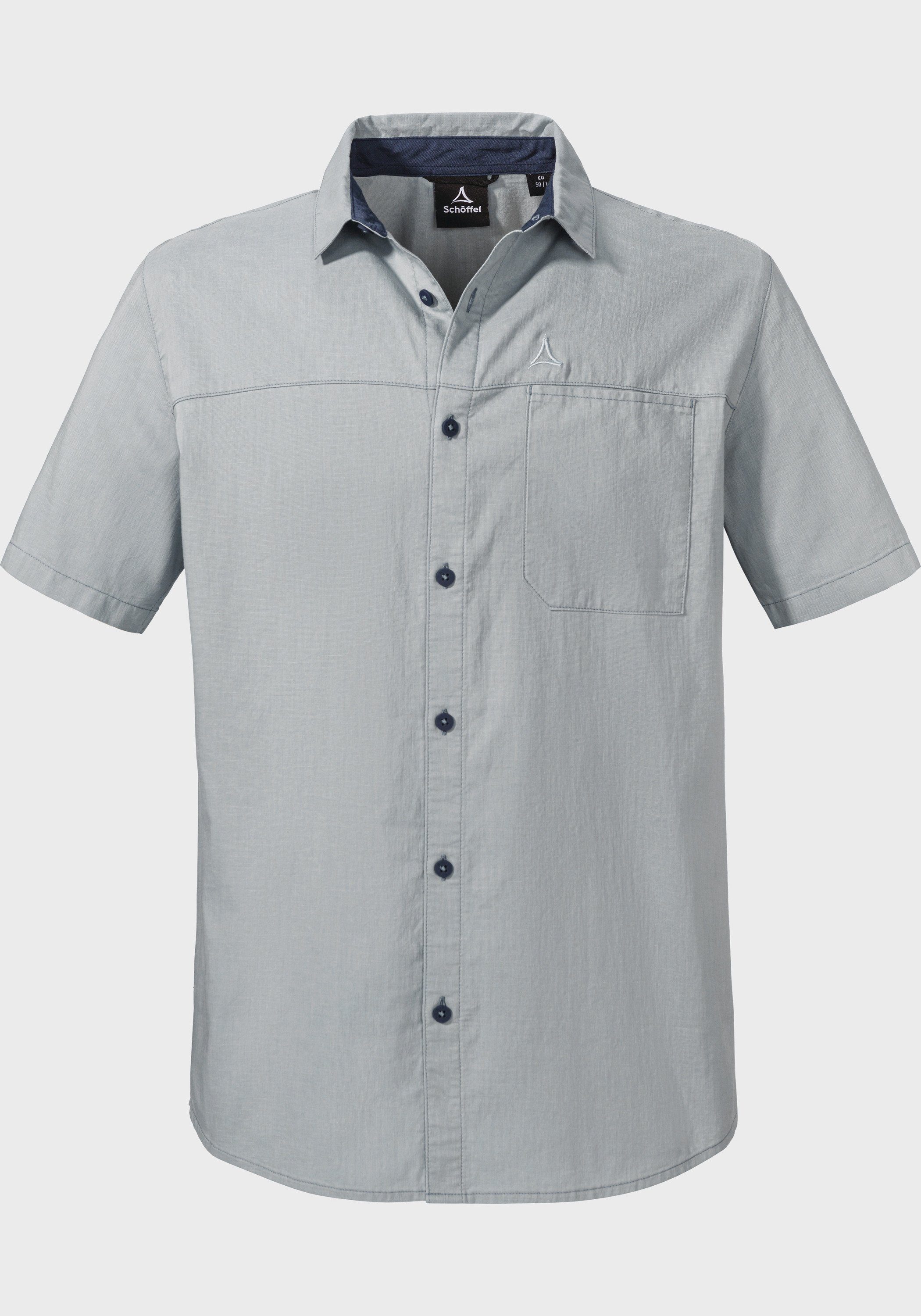 Outdoorhemd von Anbau biologischem Baumwolle Shirt Schöffel Triest M, Einsatz aus