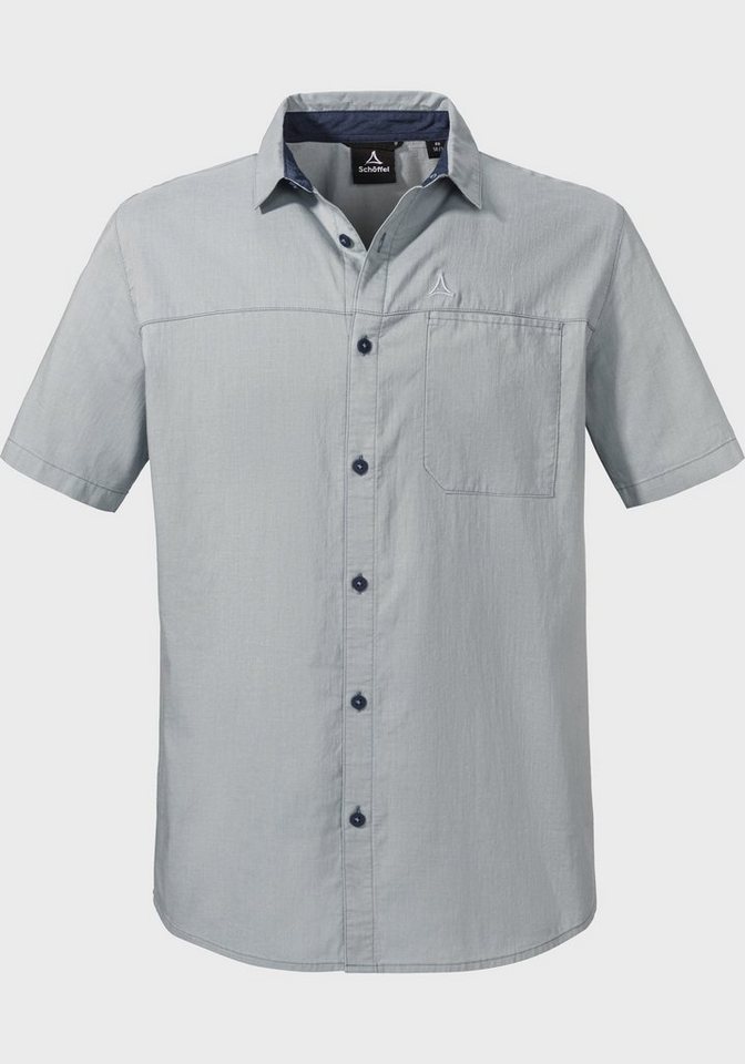 Schöffel Outdoorhemd Shirt Triest M, Einsatz von Baumwolle aus biologischem  Anbau
