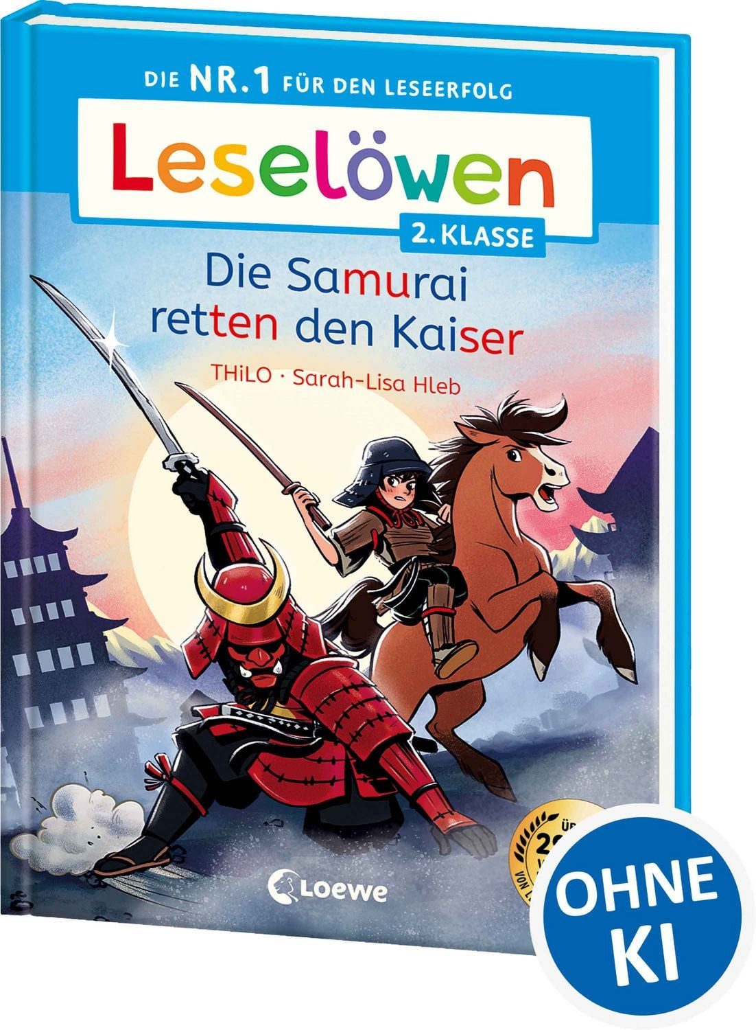 Leselöwen 2. Klasse - Die Samurai retten den Kaiser / Thilo