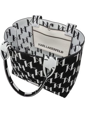 KARL LAGERFELD Shopper K/Monogram Knit LG 241W3032
