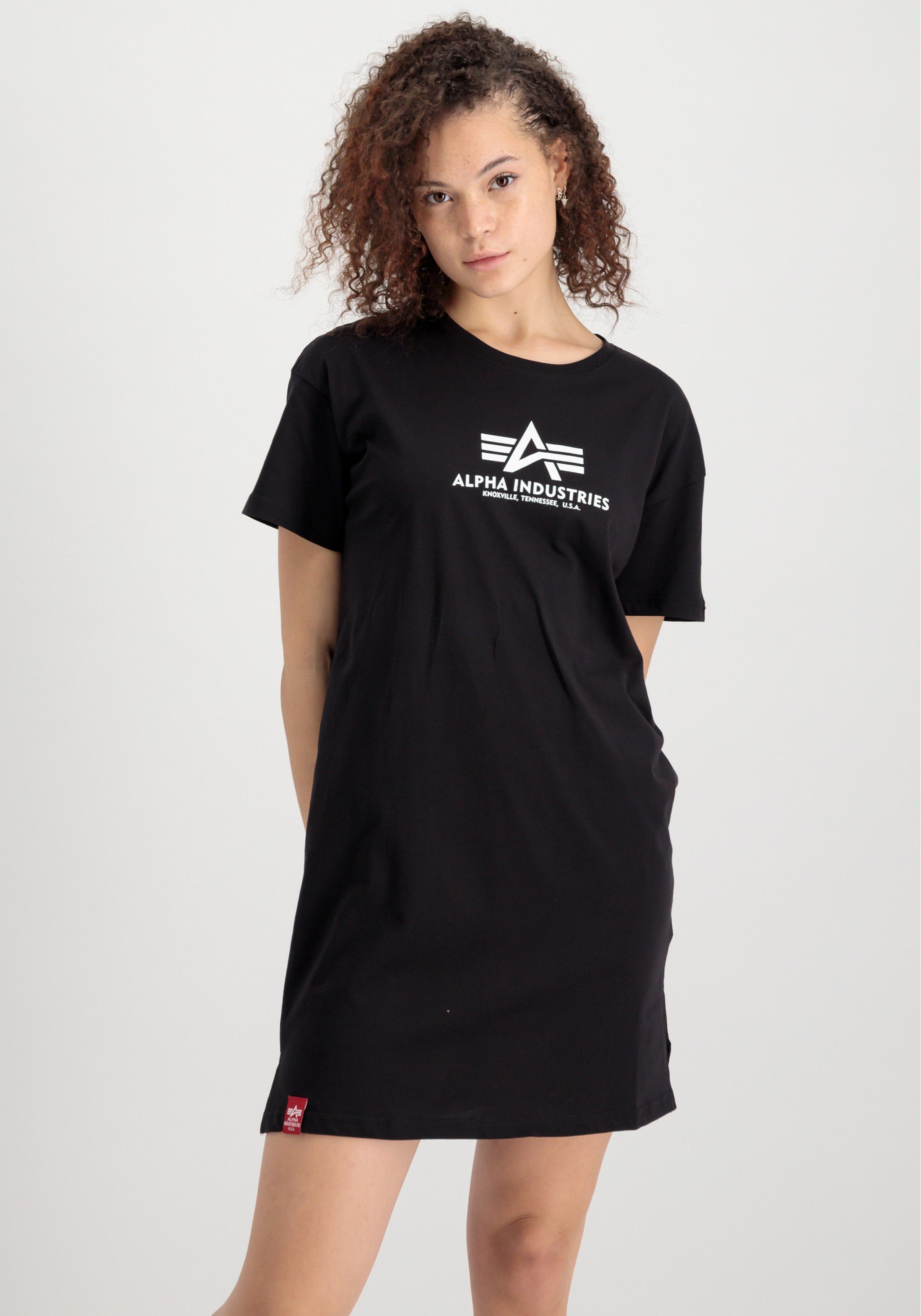Alpha Industries Shirtkleid Alpha Industries Women - T-Shirts Basic T Long  Wmn | Sommerkleider