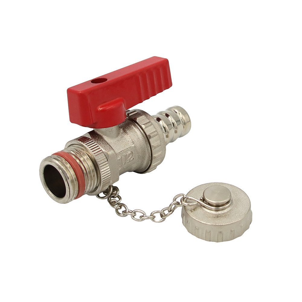 Stabilo Sanitär Kugelhahn Messing KFE Hahn Kugelhahn 1/2 Zoll Kesselhahn Ablassventil Füllhahn