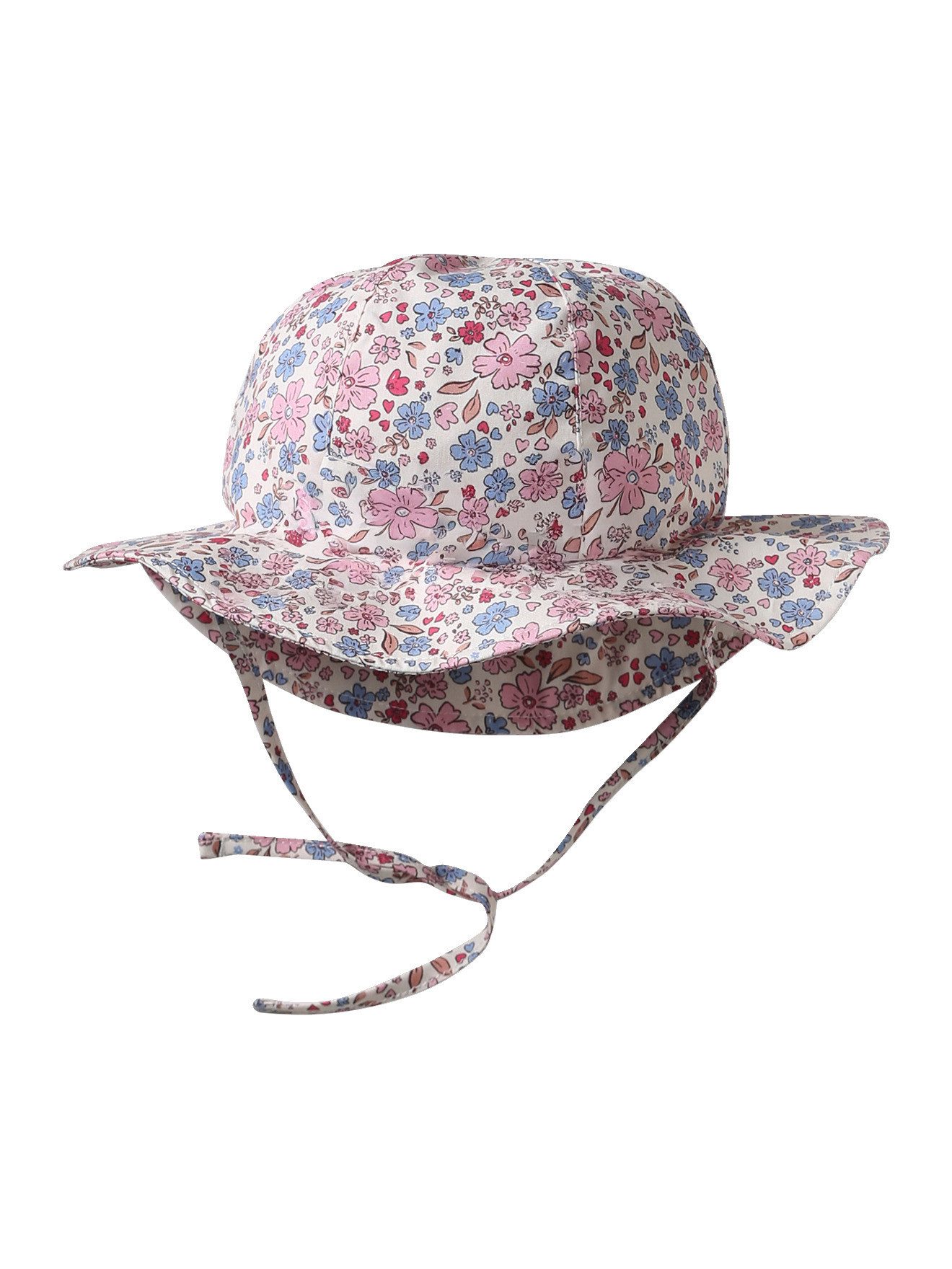 Beanie Sonnenhut Mädchen Baby mit Zierschleife, Baumwolle