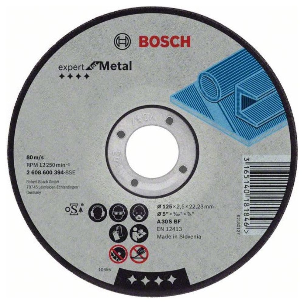 BOSCH Trennscheibe Bosch Trennscheibe Expert Ø 230mm für Metallbearbeitung., Ø 230 mm