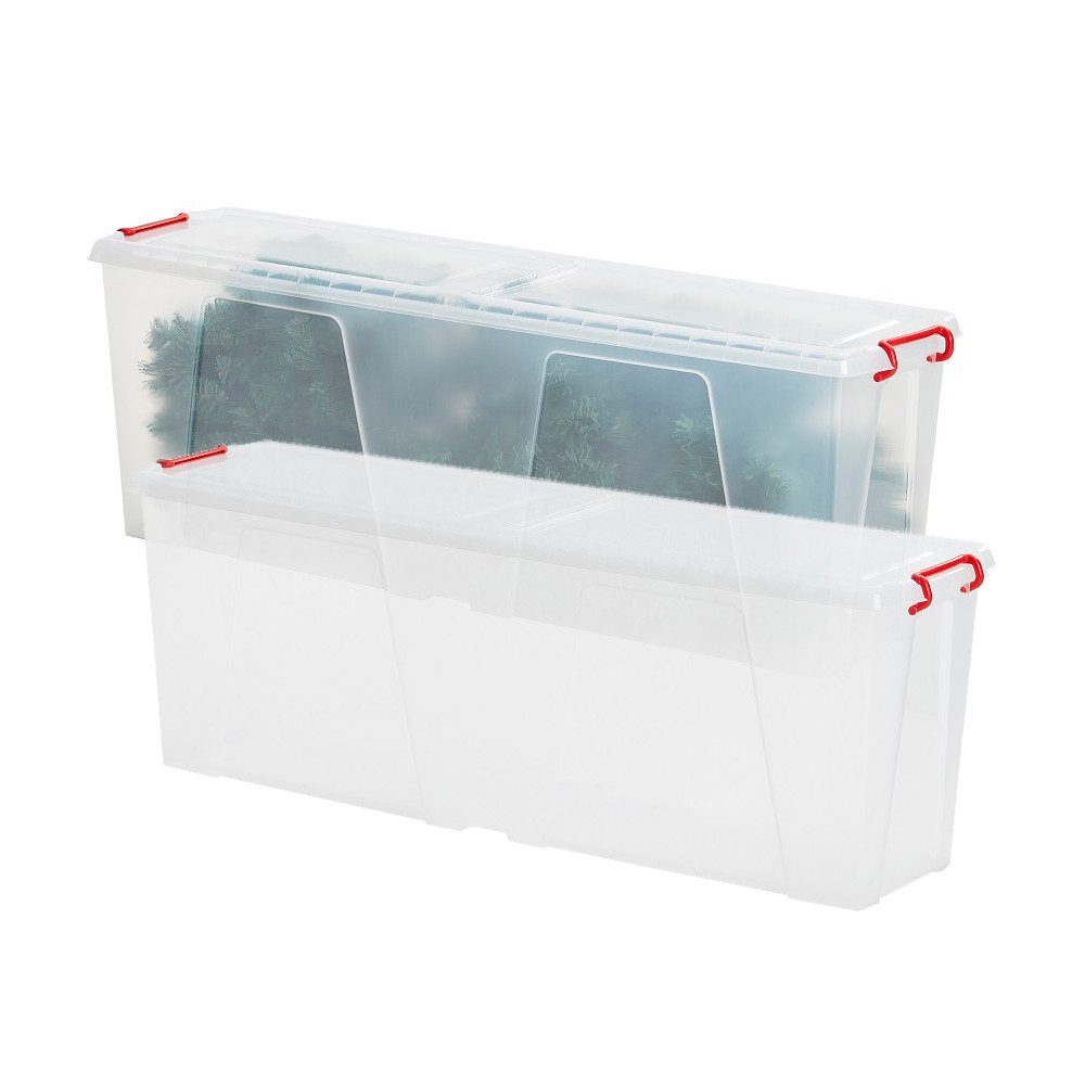 Kreher Aufbewahrungsbox 'Weihnachtsbaumbox' 110 Liter in Transparent (Menge günstig online kaufen