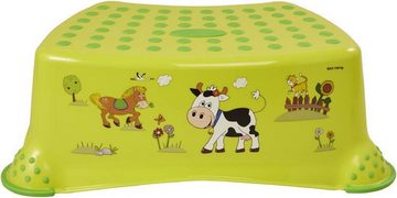 KiNDERWELT Tritthocker Funny grün 3er Set Topf + WC Aufsatz + Hocker (3er Set)