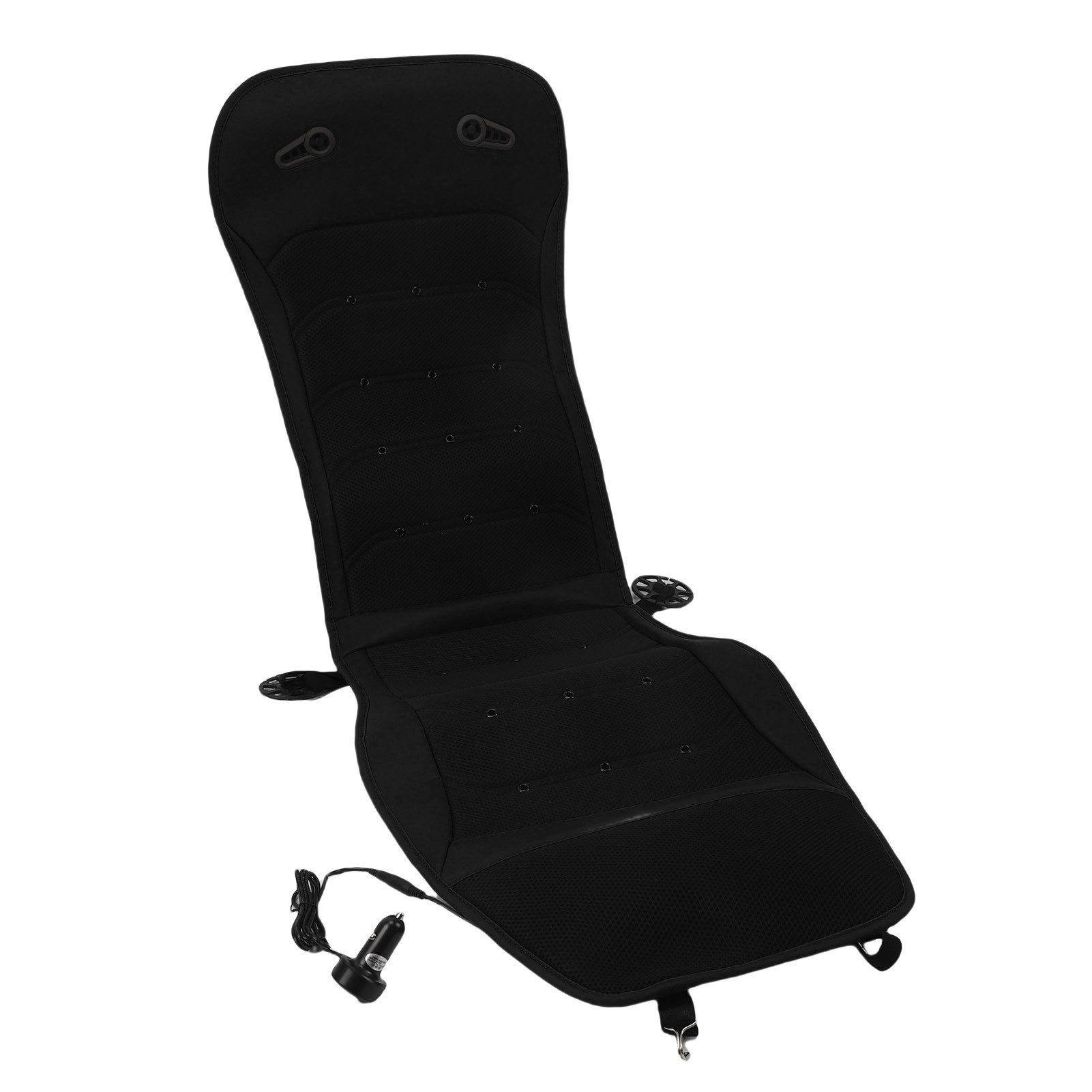 GARRYFIZH Autositzauflage Kühlende Autositzauflage mit 2 Ventilatoren, Atmungsaktives, Rutschfest, Belüftet