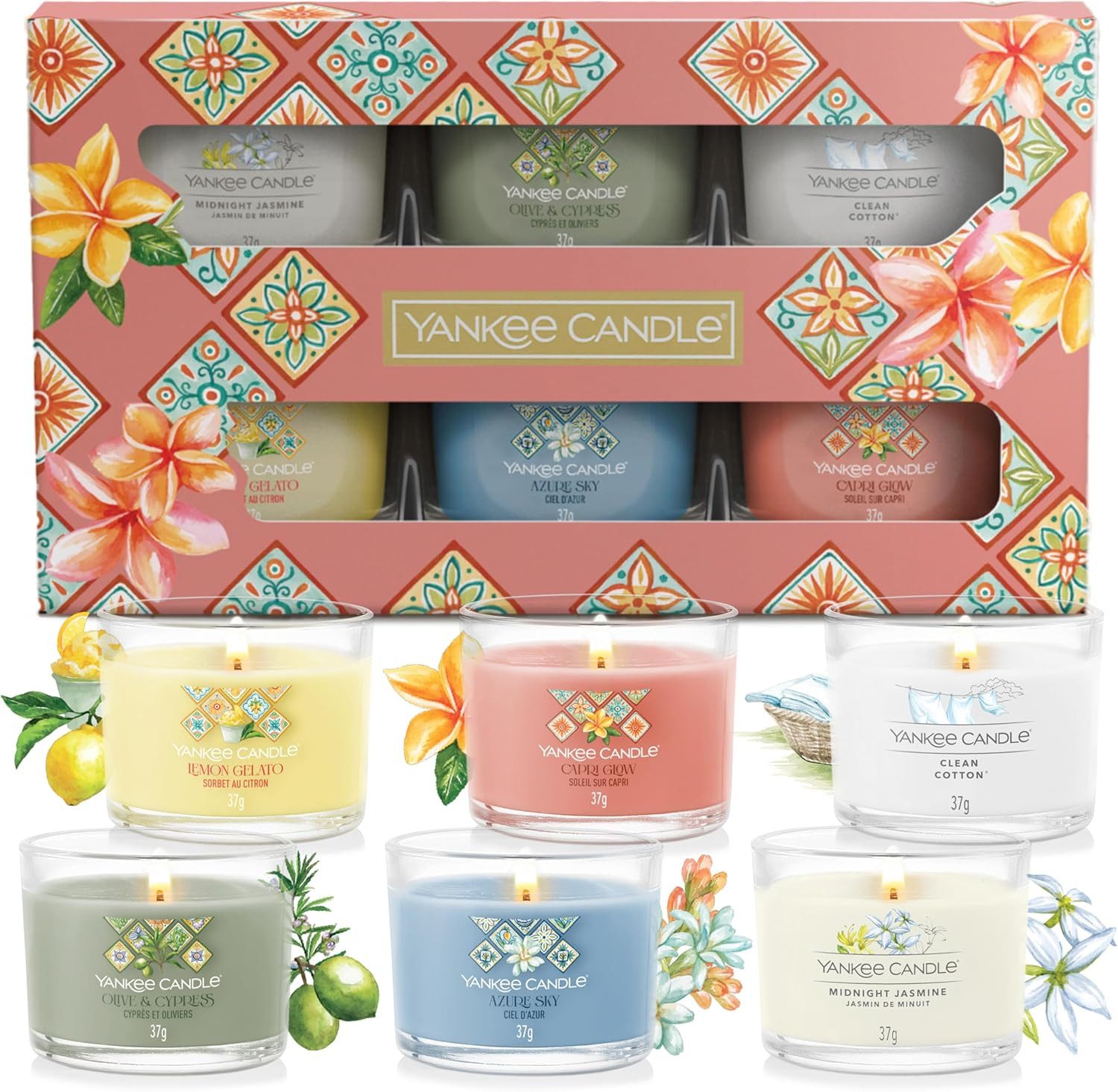 Yankee Candle Duftkerze Geschenkset mit 6 Votivkerzen Duftkerzen (1-tlg)