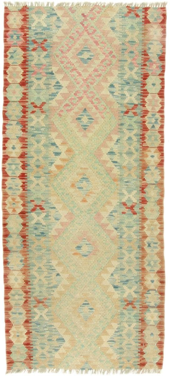Orientteppich Kelim Afghan Heritage 78x173 Handgewebter Moderner Orientteppich, Nain Trading, rechteckig, Höhe: 3 mm