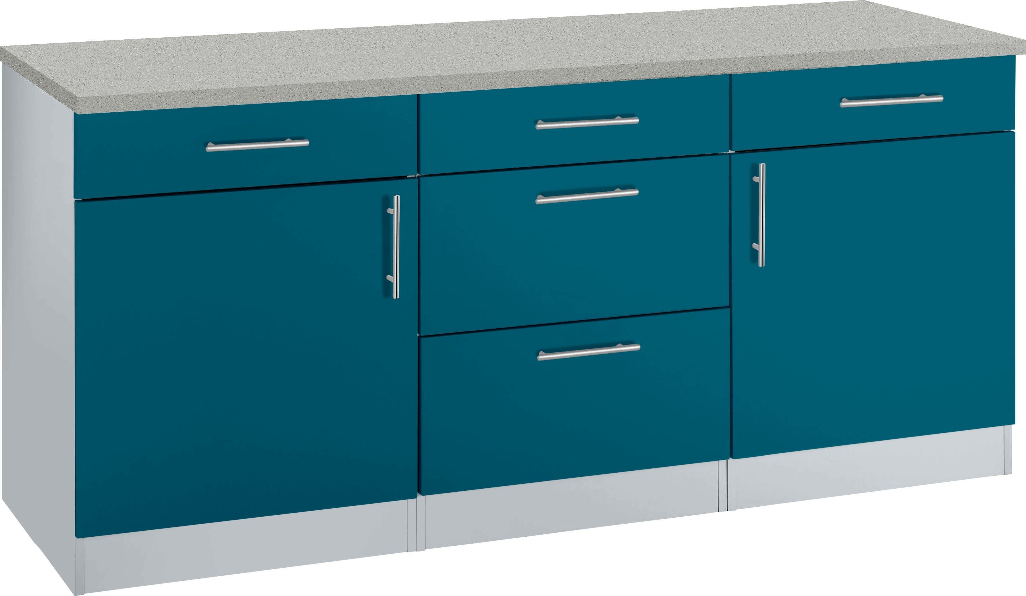 wiho Küchen Unterschrank Kiel 180 cm günstig online kaufen