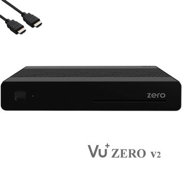 VU+ Zero Linux Full HD Sat Receiver - Schwarz + 150 Mbits Wifi Stick SAT-Receiver