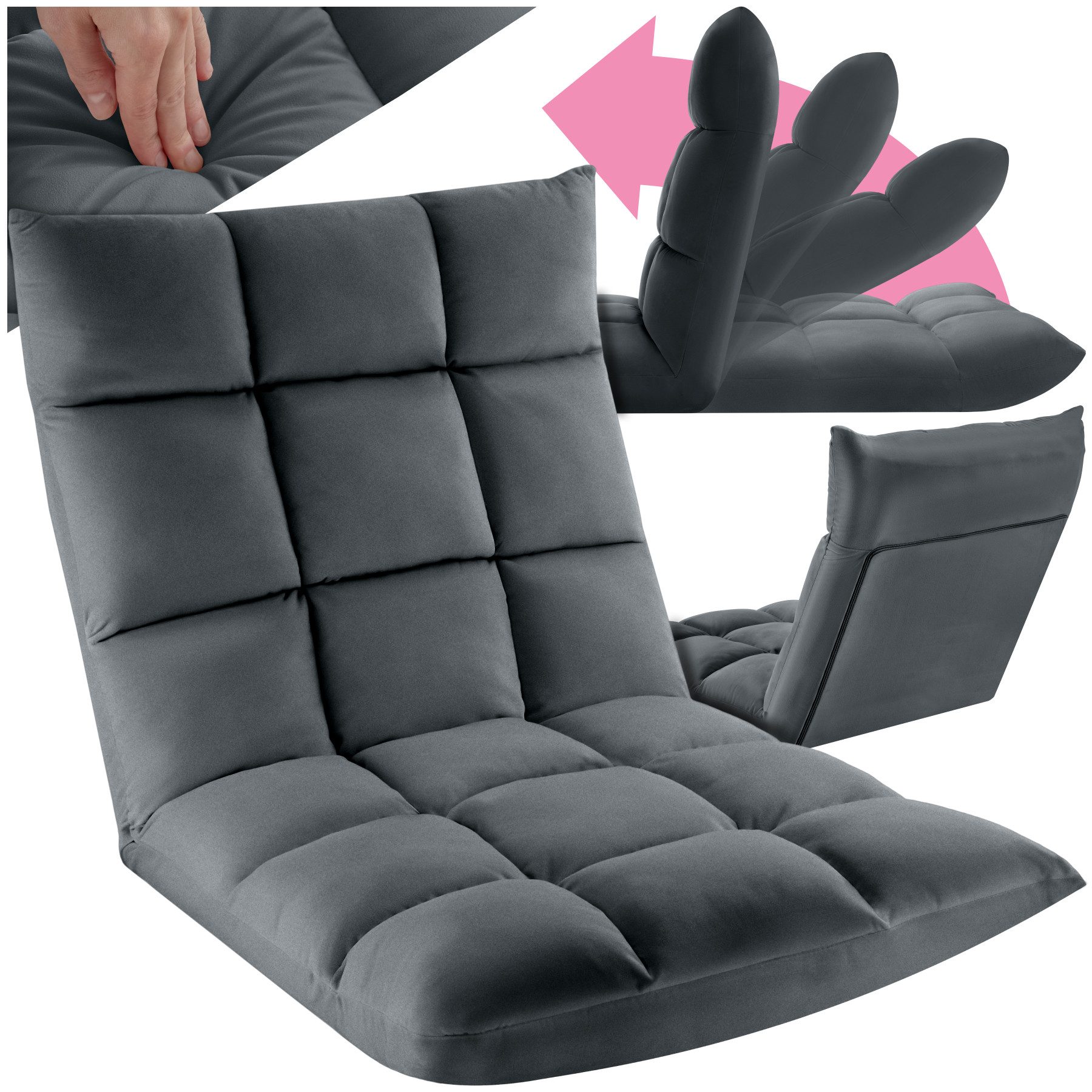 tectake Relaxsessel Fernsehsessel Snooze, 2 in günstig online kaufen