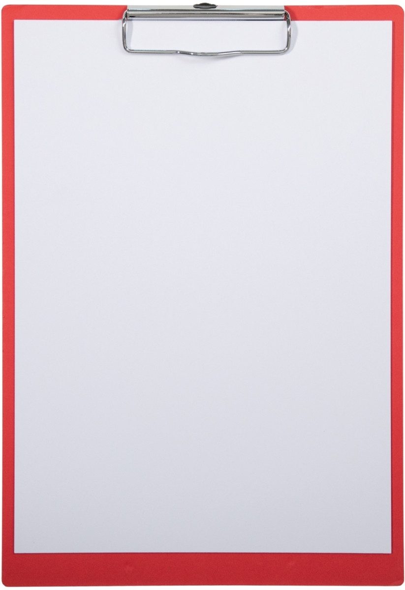 MAUL Schreibmappe Klemmbrett MAULbalance A4 Karton rot