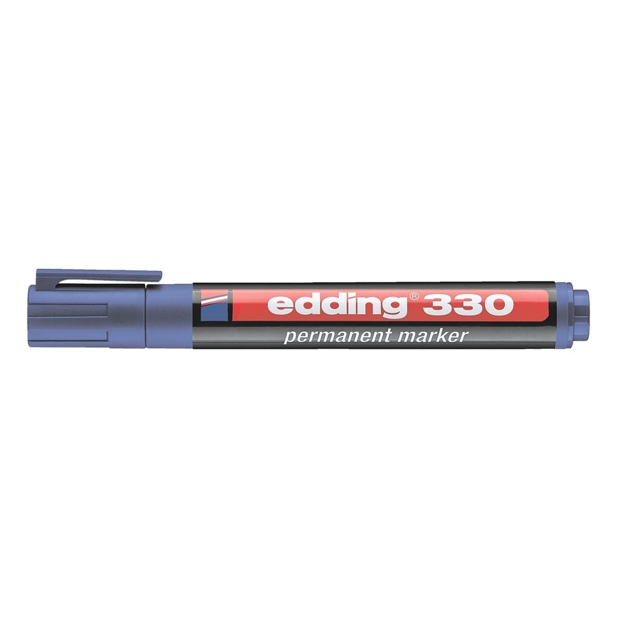 edding Permanentmarker 330, (1-tlg), geruchsarm blau