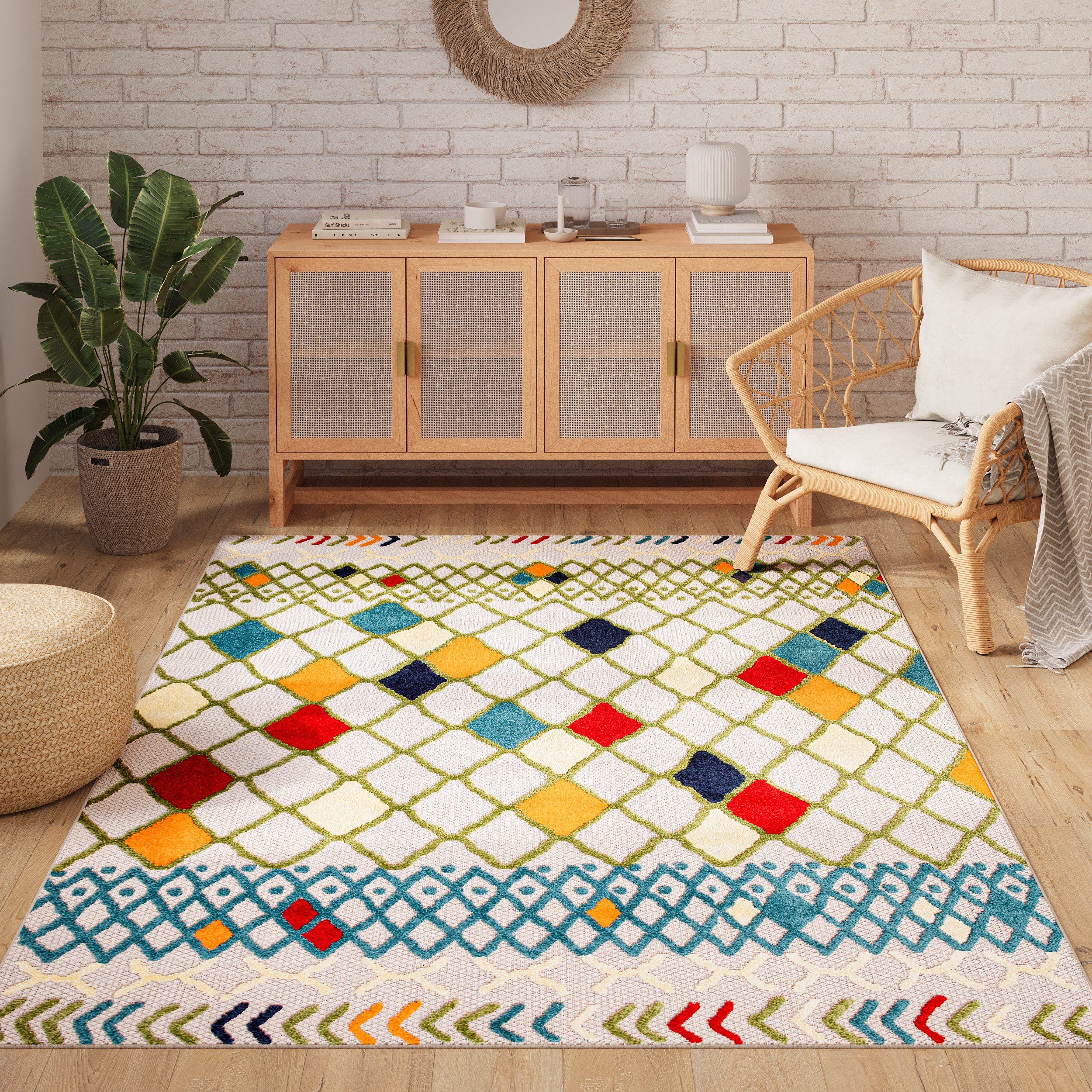 Tapiso Outdoorteppich PATIO, rechteckig, Höhe: 6 günstig online kaufen