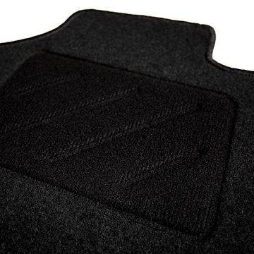 vidaXL Auto-Fußmatte Autofußmatten-Set 4-tlg für Audi A5 S5 Fußmatte Auto Matten Teppich Autoteppich