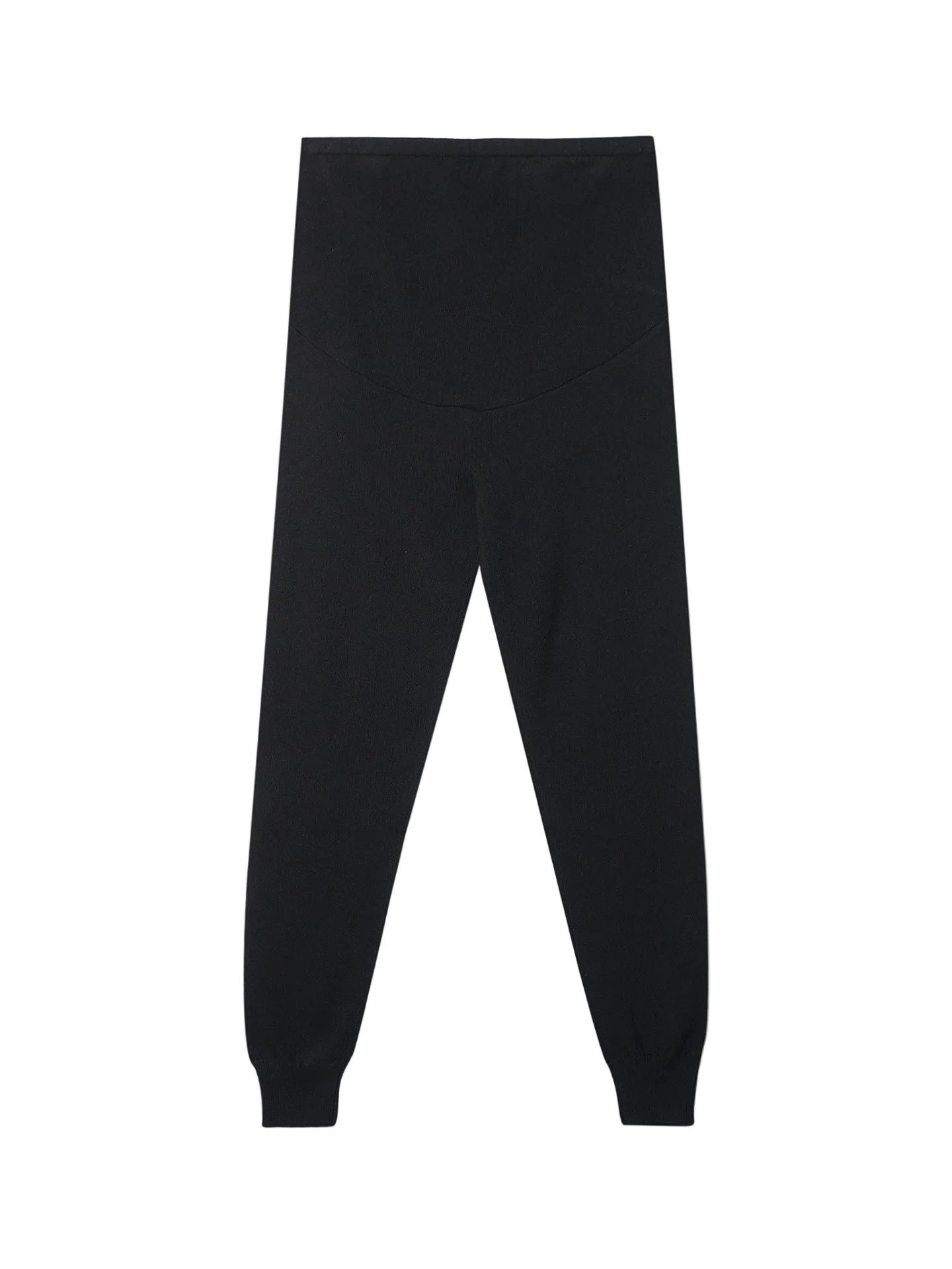 GOBI Cashmere Umstandshose Über dem Bauch Kaschmir-Strickhosen für Schwangere