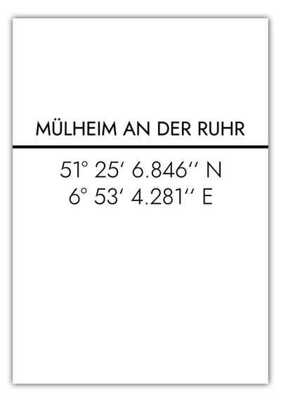 MOTIVISSO Poster Mülheim Koordinaten #2