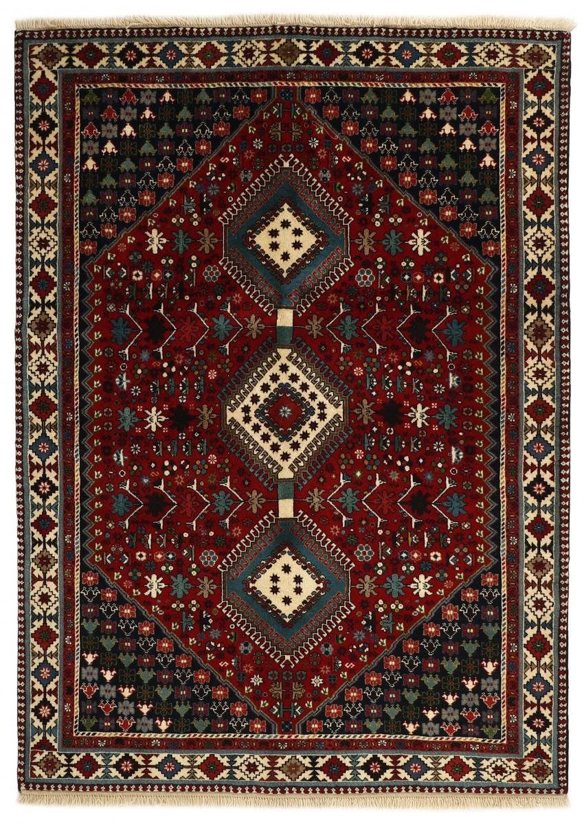 Handgeknüpfter 151x203 / Orientteppich 12 Höhe: Trading, mm Orientteppich rechteckig, Yalameh Perserteppich, Nain