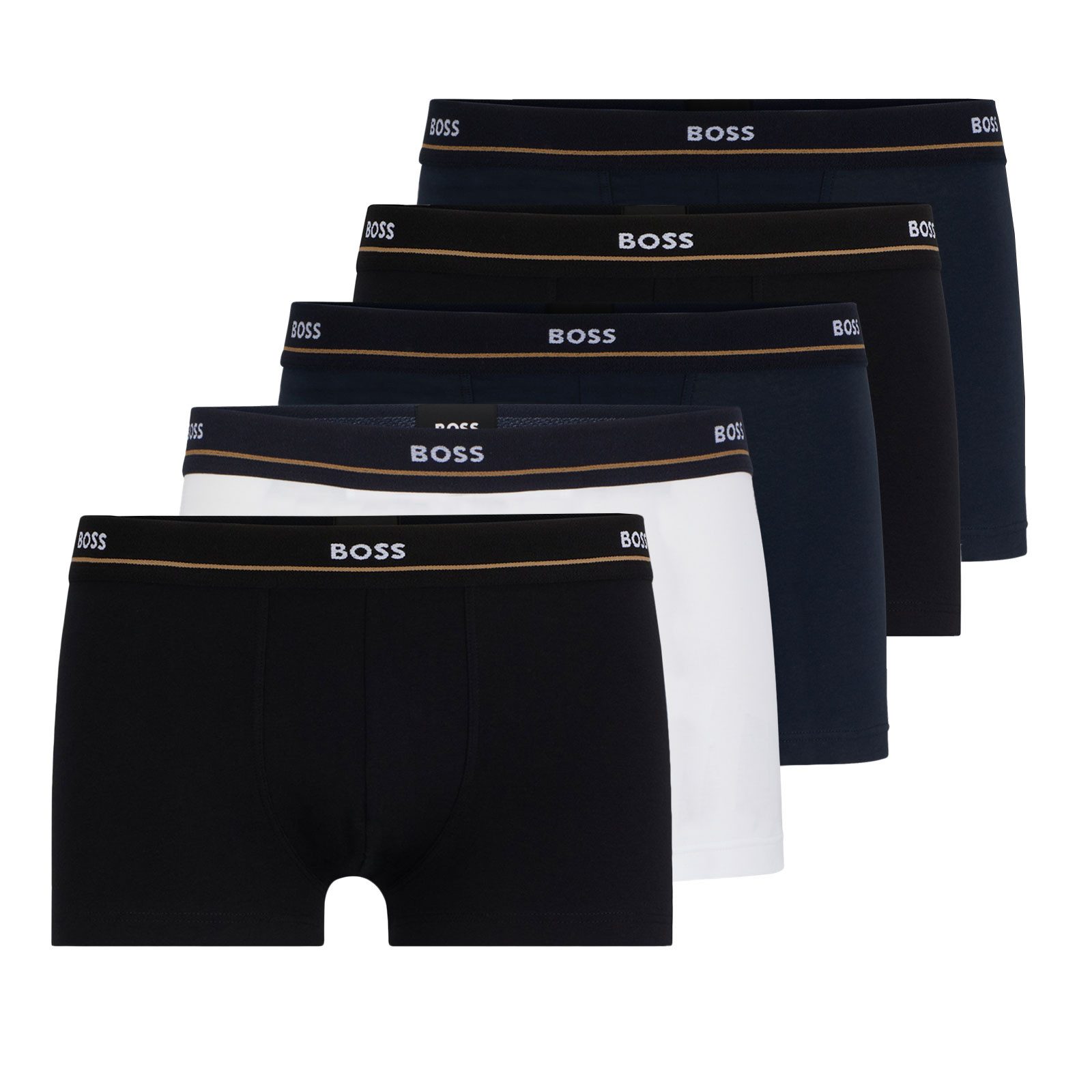 BOSS Trunk Essential (5-St) mit kurzem Bein