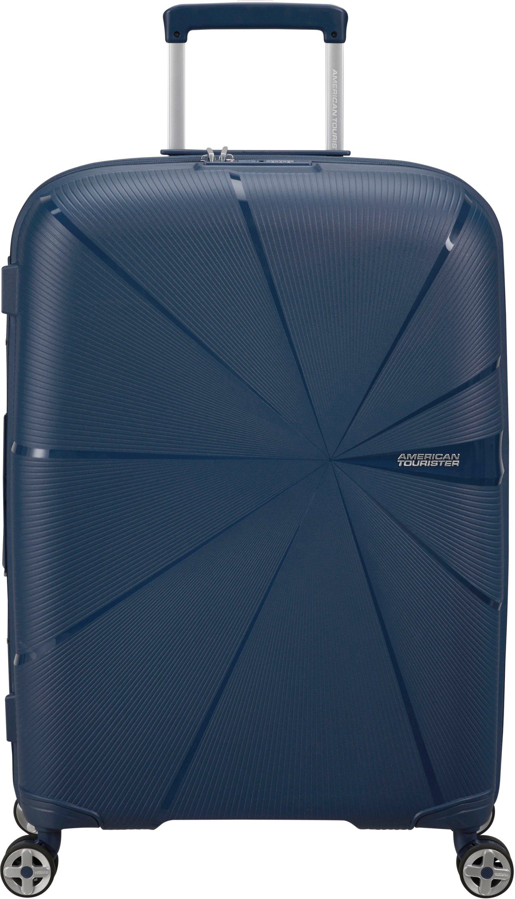 cm, American Rollen, Material 67 enthält Hartschalen-Trolley Starvibe, mit Tourister® Volumenerweiterung; recyceltes 4 navy,