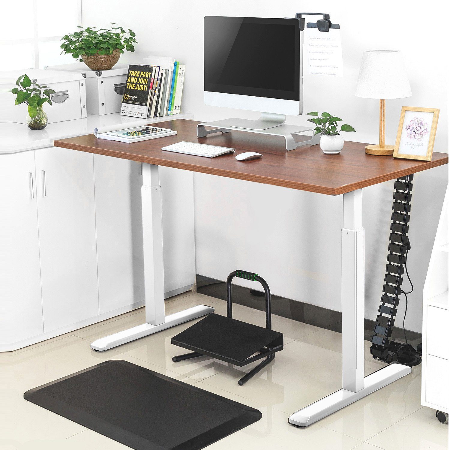 Schreibtisch Höhenverstellbares Maclean Elektrisch Tischgestell MC-830,