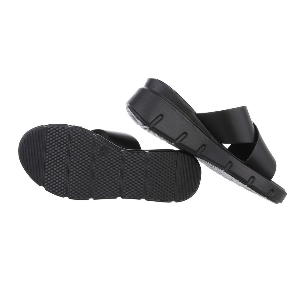 Ital-Design Damen Mules Freizeit Plateausandaletten (85698071) günstig online kaufen