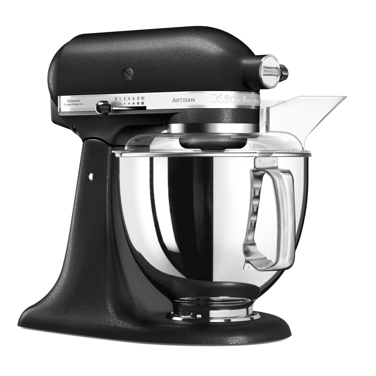 Cookielover Küchenmaschine Küchenmaschine KitchenAid Artisan L KitchenAid Schwarz 4,8 Gusseisen 5KSM175