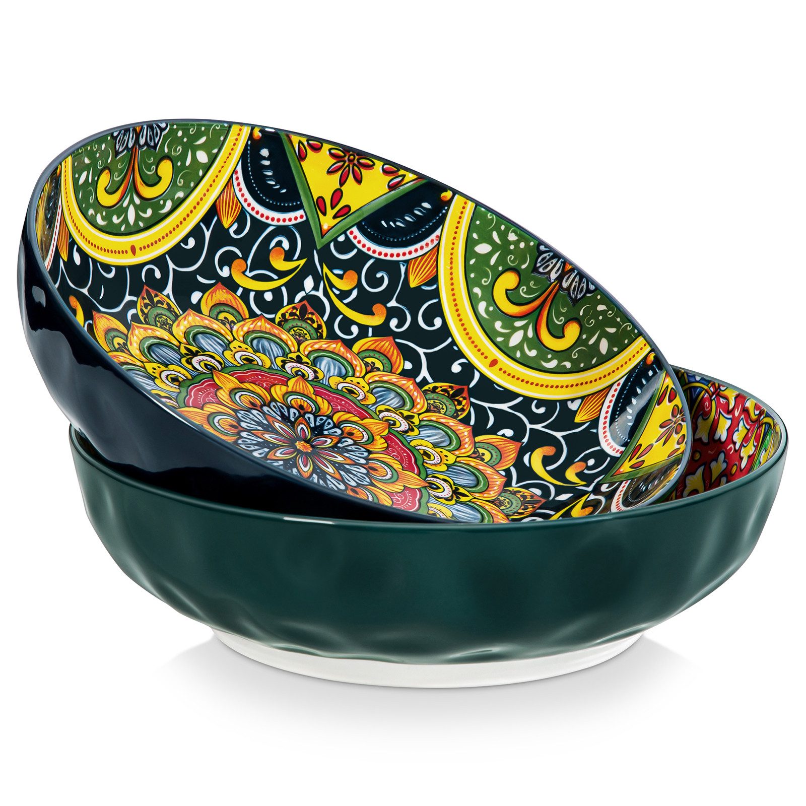 vancasso Pastateller Suppenschale, Salatschale für 2/6, Porzellan, BOHO-Stil, (2 St)