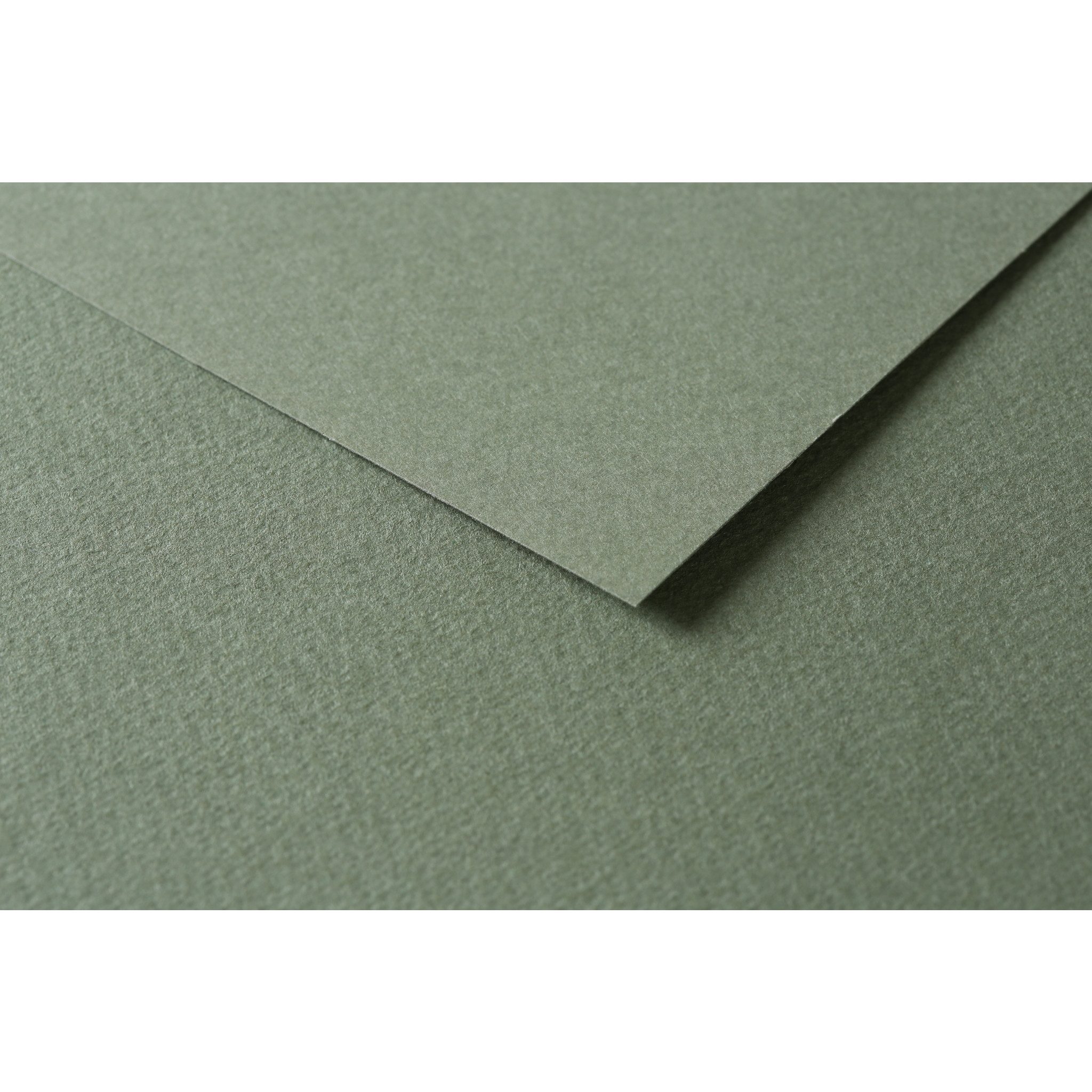 CLAIREFONTAINE Fotopapier Zeichenpapier Tulipe A4 160g, Ries 100 Blatt - Ozeangrün 960486C, Bögen Clairefontaine