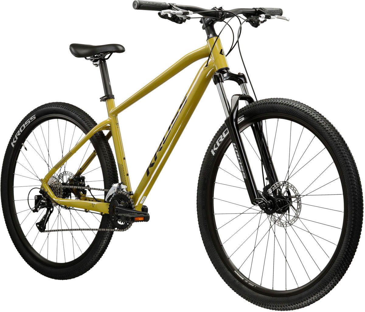 Kross Mountainbike Hexagon 3.0, 16 Gang Shimano ACERA M3020 Schaltwerk, Kettenschaltung