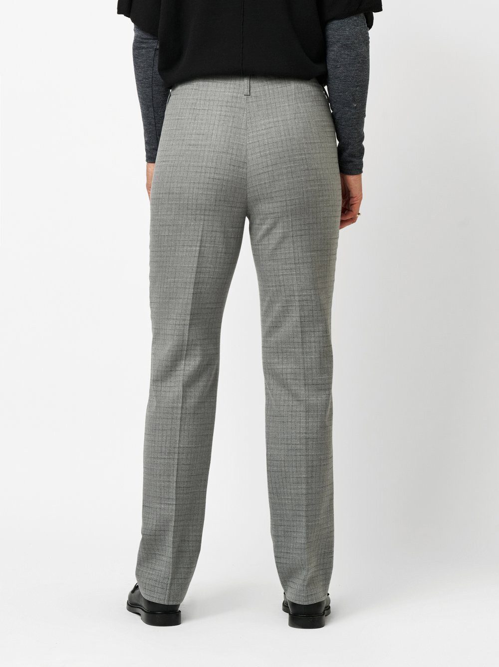 Relaxed by TONI Stretch-Hose Meine beste Freundin mit dezentem Karomuster