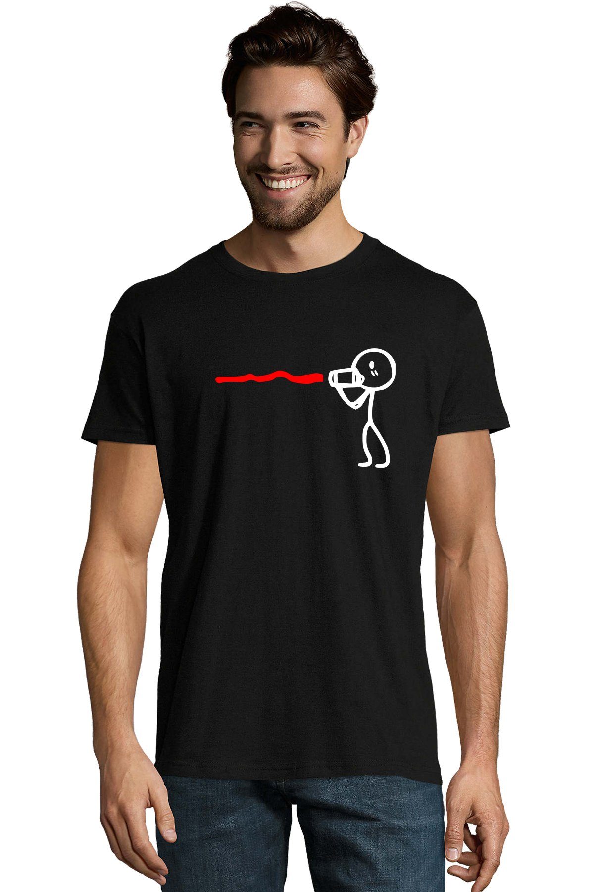 Blondie & Brownie T-Shirt Partner Pärchen Valentin Shirt Hearing the Love B günstig online kaufen