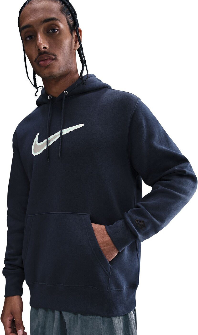 Nike Kurzarmshirt M NK CLUB BB HDY NEO VARSITY OBSIDIAN/OBSIDIAN/BLACK