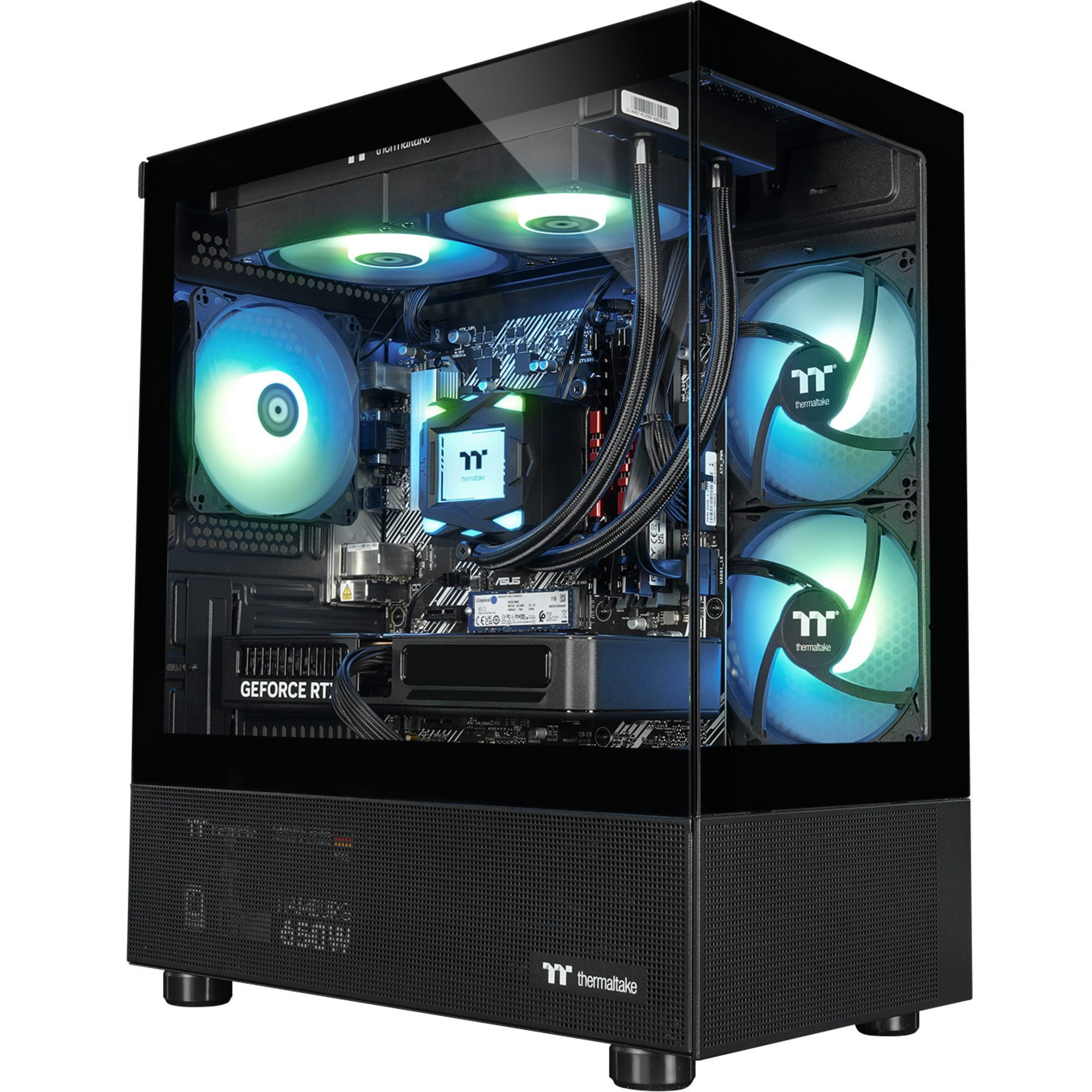 Thermaltake Thermaltake FTW V170A 5070 Elite Black, Gaming-PC, PC (AMD Ryzen 7, NVIDIA GeForce RTX 5070, 32 GB RAM)