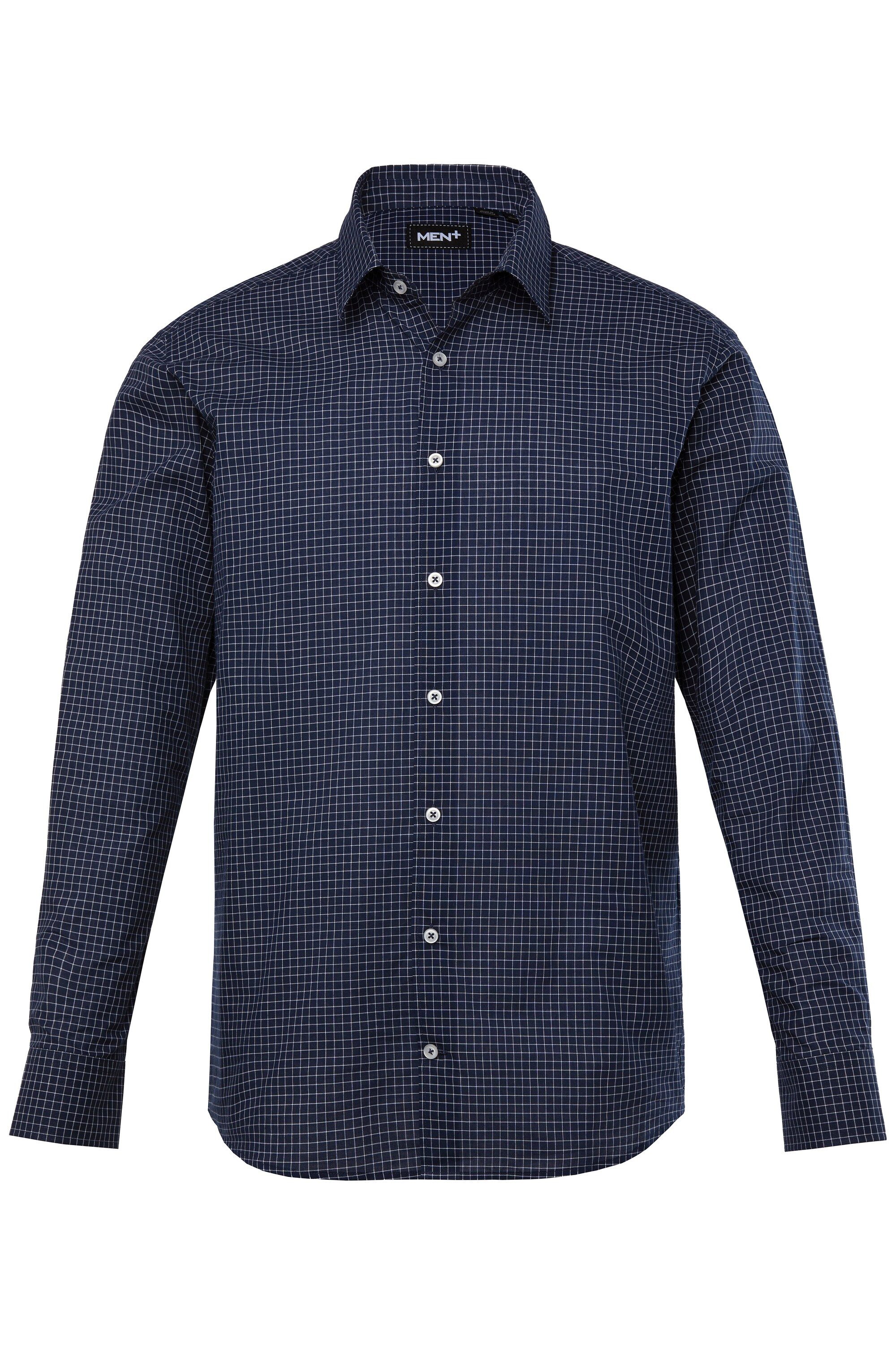 Men Plus Businesshemd Men+ Karohemd Langarm günstig online kaufen