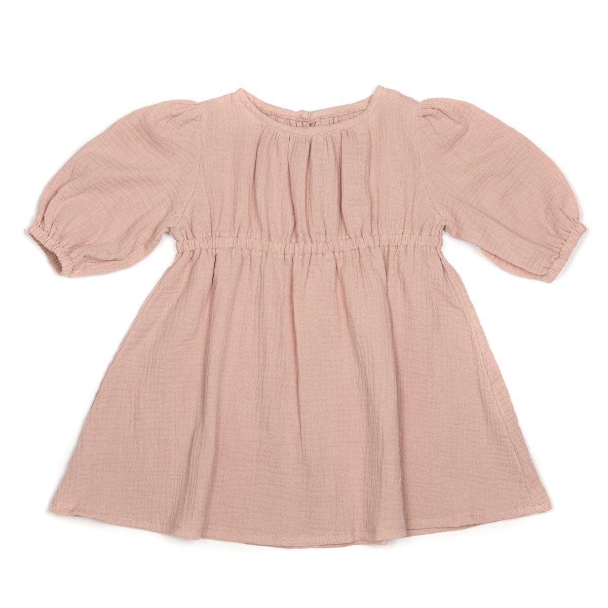 Huttelihut A-Linien-Kleid Huttelihut Kleid LAZY aus Baumwollmusselin