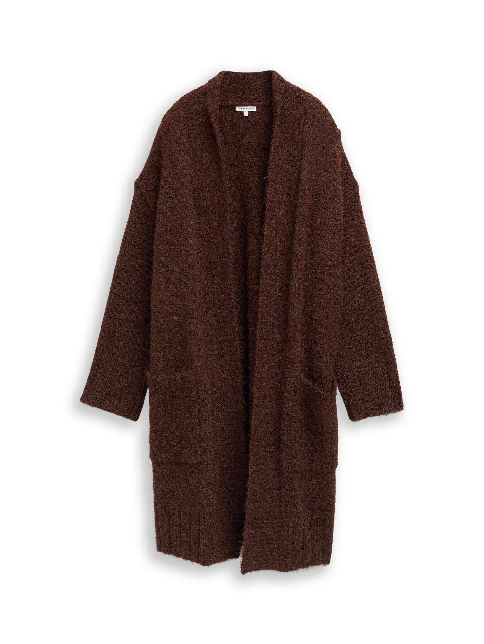 TOM TAILOR PLUS Cardigan Pullover & Strickjacken Plus Size - Oversize Cardigan mit Wollanteil