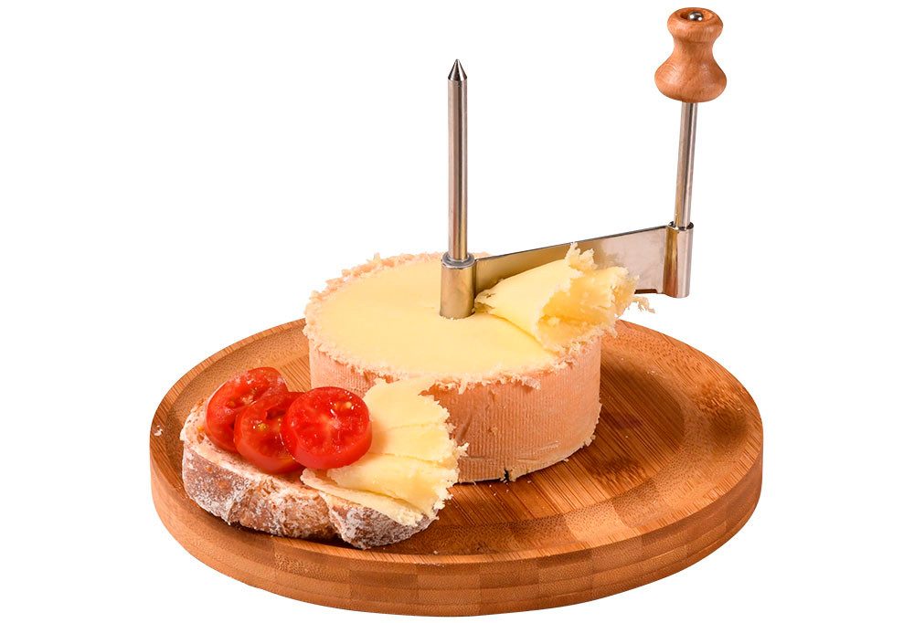 KESPER® Käsehobel Schokoladenhobel, Bambus, (1-St), mit Edelstahlklinge