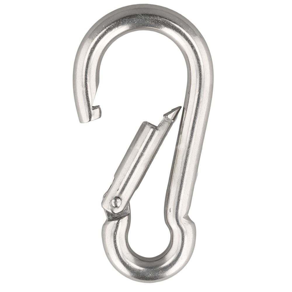 SCREWREBEL Karabiner Karabinerhaken / Feuerwehrkarabiner – A4 – rostfrei – säurebeständig