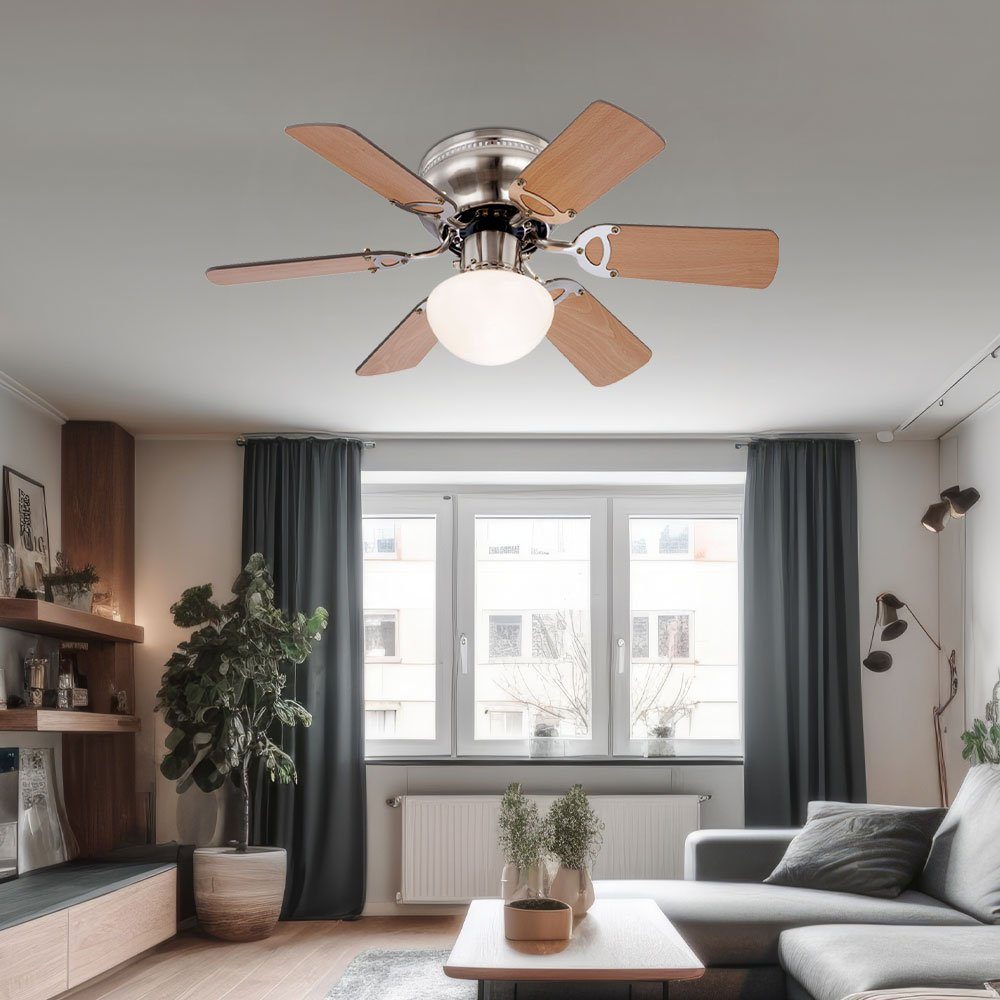 Beleuchtung mit Deckenventilator, und etc-shop Deckenventilator Flügelfarben Zugschalter 2