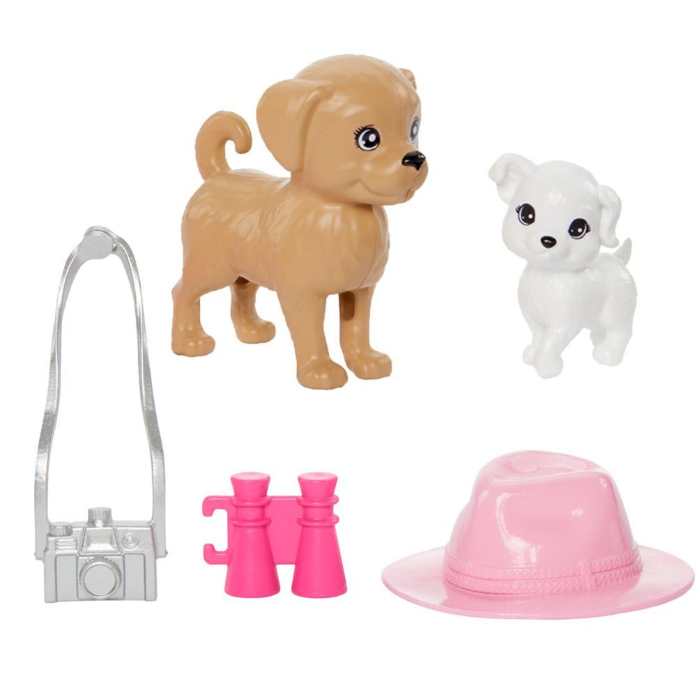 Barbie Anziehpuppe Puppen-Set mit 2 Hunden Barbie & Stacie to the Rescue Mattel HRM09