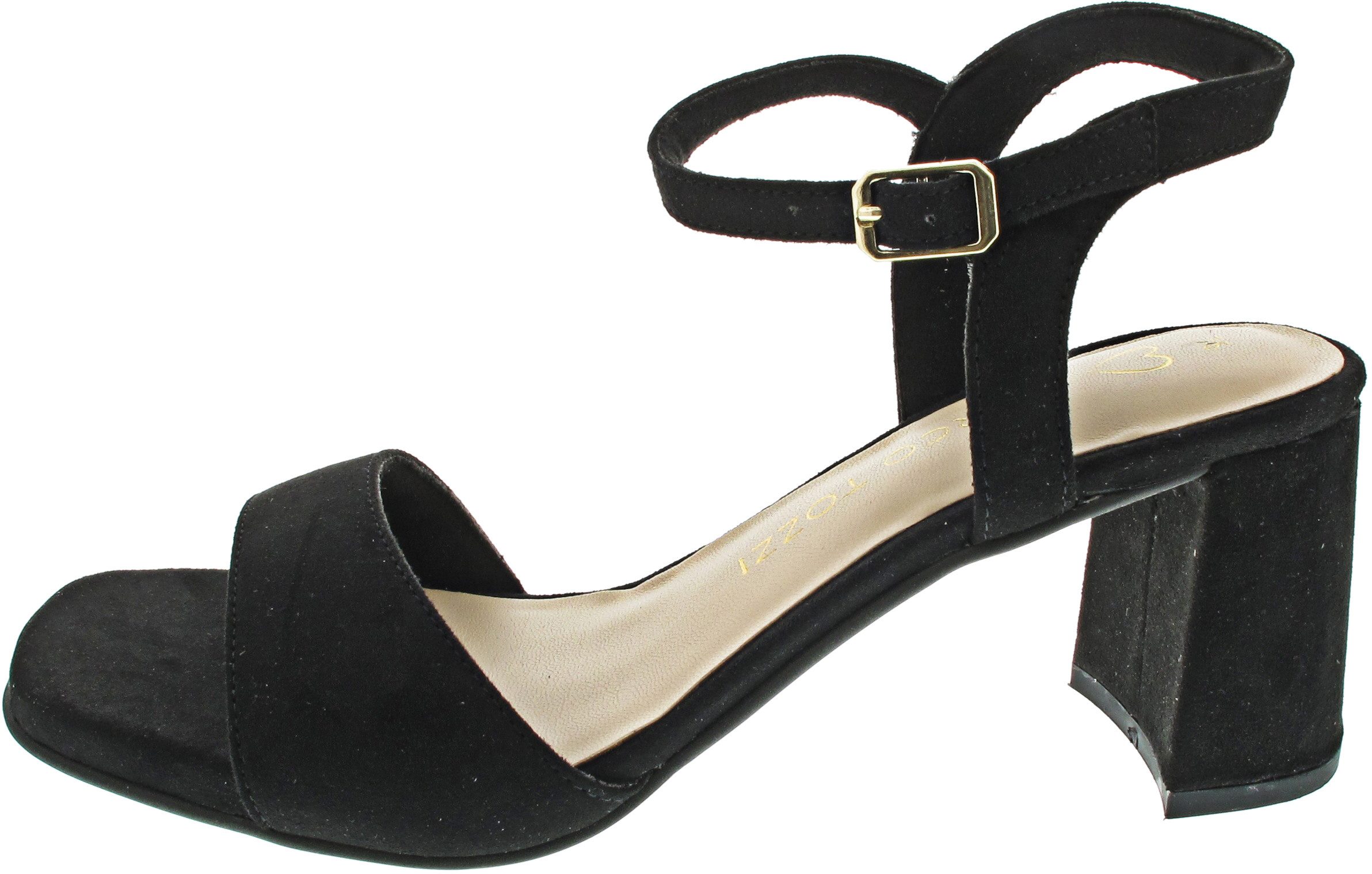 Diuniarza Damen Blockabsatz Schuhe Mit Knöchelriemchen