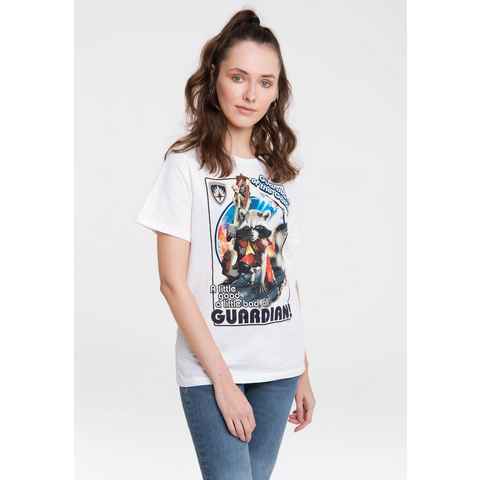 LOGOSHIRT T-Shirt Marvel Comics mit Guardians Of The Galaxy-Print