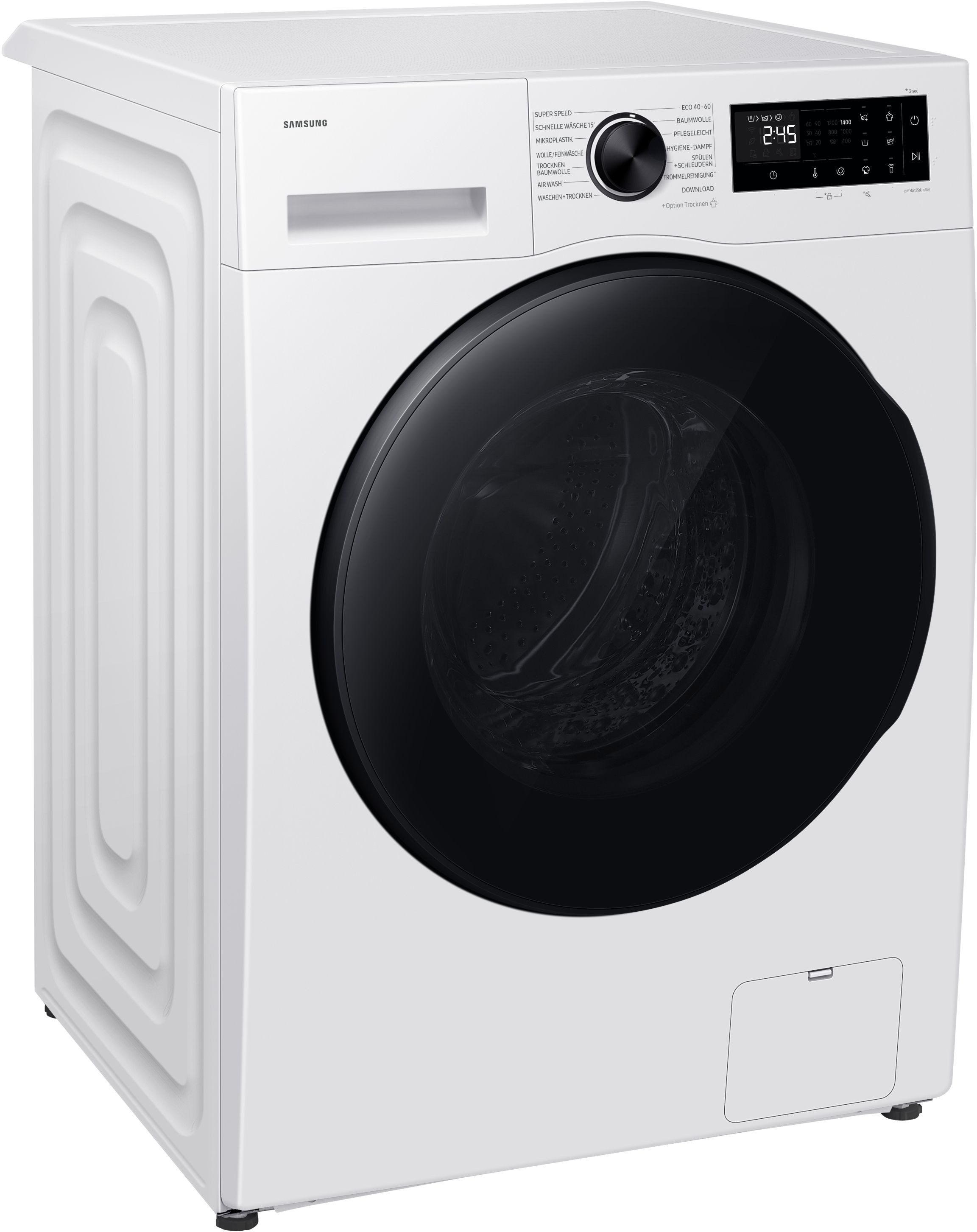 Samsung Waschtrockner WD9EHG5W, 9 kg, 6 kg, 1400 U/min