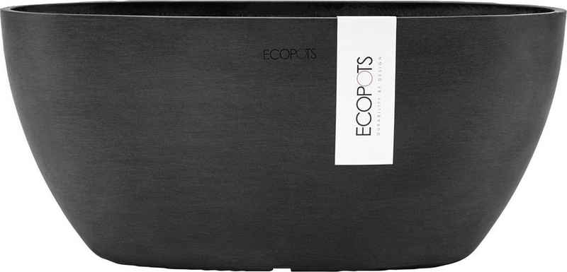 ECOPOTS Blumentopf SOFIA Dark Grey, BxTxH: 13x13x13,5 cm